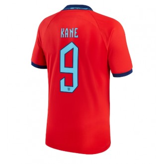 Herren Fußballbekleidung England Harry Kane #9 Auswärtstrikot WM 2022 Kurzarm